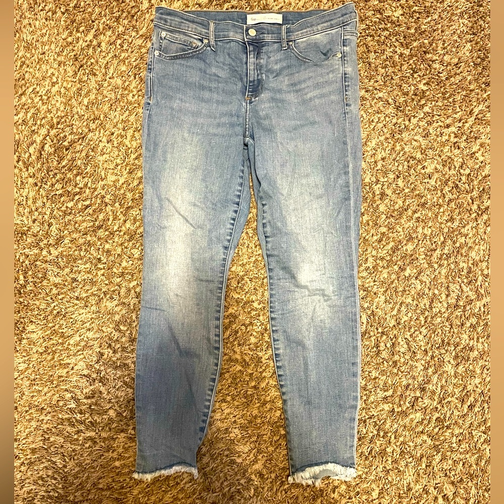 Gap True Skinny Ankle Jeans Size 32R